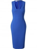 Blue Antonio Berardi cutout dress at Farfetch