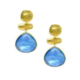 Blue Drop Earrings Jennifer Miller Jewelry at Jennifer Miller