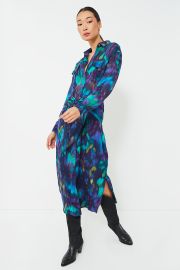 Blue Green Nesly Watercolor Dress Isabel Marant Etoile at Tuckernuck