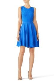 Blue Knit Dress by Milly Rent the Runway at Rent the Runway