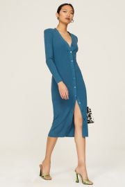 Blue Knit Dress by Ronny Kobo Collective for 55 Rent the Runway at Rent the Runway