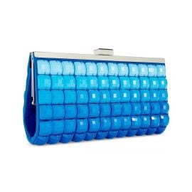 Blue Ombre Tile Clutch Purse by INC International Concepts at Macys