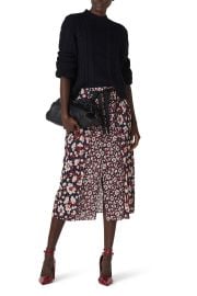 Blue Printed Skirt by Jason Wu Rent the Runway at Rent the Runway