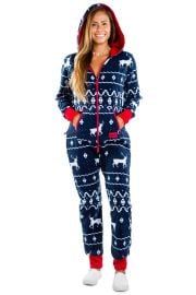 Blue Reindeer Jumpsuit at Tipsy Elves