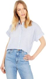 Blue Seersucker Gingham at Amazon