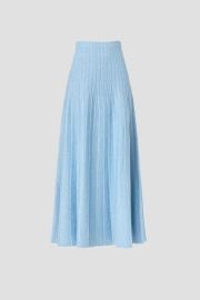 Blue Shimmer Skirt by Ronny Kobo Collective Rent the Runway at Rent the Runway