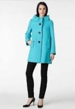 Blue Suzette coat by Kate Spade at Kate Spade