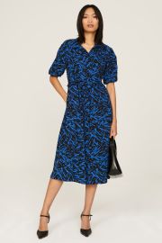 Blue Tie Front Dress by Jason Wu Collective for 75 Rent the Runway at Rent the Runway