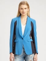 Blue blazer worn on HIMYM at Saks Fifth Avenue