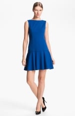 Blue drop waist dress by Alice and Olivia at Nordstrom