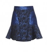 Blue jacquard skirt by Stella McCartney at Mytheresa