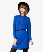 Blue shirt dress at Forever 21 at Forever 21