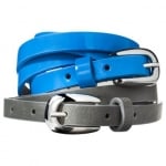 Blue skinny belt at Target