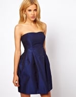 Blue sleeveless dress at ASOS at Asos