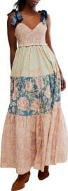 Bluebell Mixed Print Cotton Maxi Dress at Nordstrom