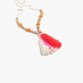 Bluma Project reg  lolo tassel necklace at J. Crew