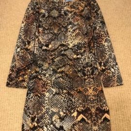 Blumarine Dresses Vtg Y2k Blumarine Embellished Beaded Crystal Animal Print Cocktail Wool Dress Poshmark at Poshmark