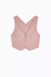 Blush Vest at Topshop