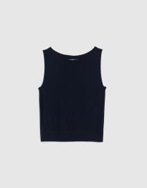Boatneck Sleeveless Sweater at Madewell
