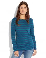 Boatneck Stripe Top at Lucky Brand