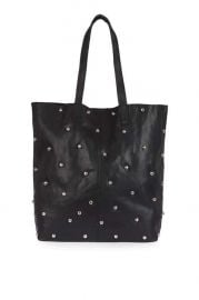 Bobby studded shopper bag at Topshop