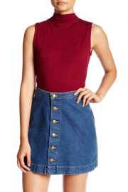 Bobeau sleeveless rib knit blouse at Nordstrom Rack