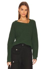 Bobi Asymmetric Neck Sweater at Revolve