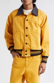 Bode Banbury Cotton Twill Jacket at Nordstrom