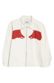 Bode Boar AppliquZip Jacket at Nordstrom