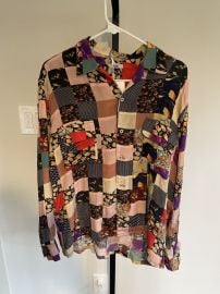 Bode Bode Hari Patchwork Button Up Shirt ML Grailed at Grailed