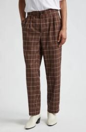 Bode Dunham Plaid Trousers at Nordstrom