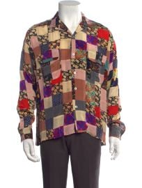 Bode Hari Patchwork Shirt at The Real Real