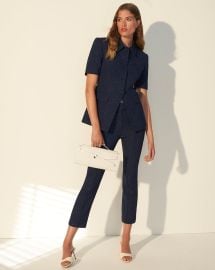 Bodie Jacket in Navy at Veronica Beard