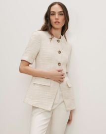 Bodie Tweed Jacket at Veronica Beard