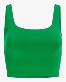 Body Contour Cropped Square Neck Tank at Express