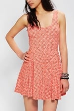 Boho print skater dress by ecote at Urban Outfitters