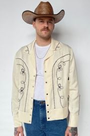 Bolero Men39s Jacket Off-White at H bar C