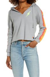 Bolt Crop Hoodie at Nordstrom