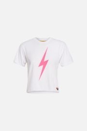 Bolt Crop Tee by Aviator Nation at Bandier