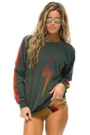 Bolt Fade Sweatshirt by Aviator Nation at Aviator Nation