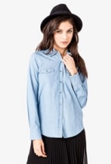 Bolt Studded Shirt at Forever 21