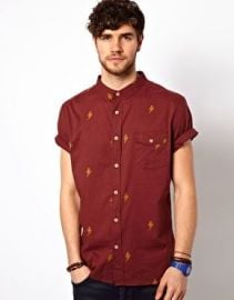 Bolt print shirt by Critical Slide Society at Asos