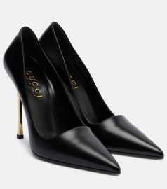 Bombshell 120 leather pumps at Mytheresa