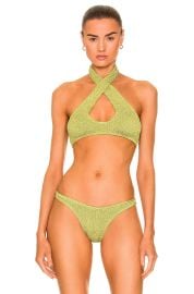 Bond Eye Carmen Crop Bikini Top at Forward