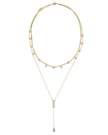 Bonheur Jewelry Josephine Layered Lariat Necklace at Intermix