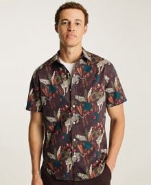 Bonobos Men39s Slim-Fit Riviera Leopard Graphic Shirt - Macy39s at Macys