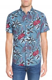 Bonobos Slim Fit Floral Print Sport Shirt at Nordstrom