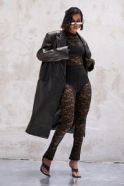 Boohoo Faux Leather Overcoat at Boohoo