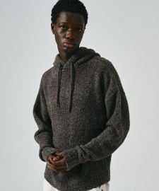 Bookle Hoody Overfit Sweater at Musinsa