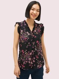 Bora Flora Sleeveless Top by Kate Spade at Kate Spade